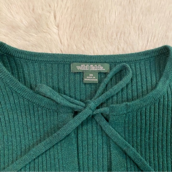 Wild Fable Ribbed Bow Sweater - Picture 2 of 5